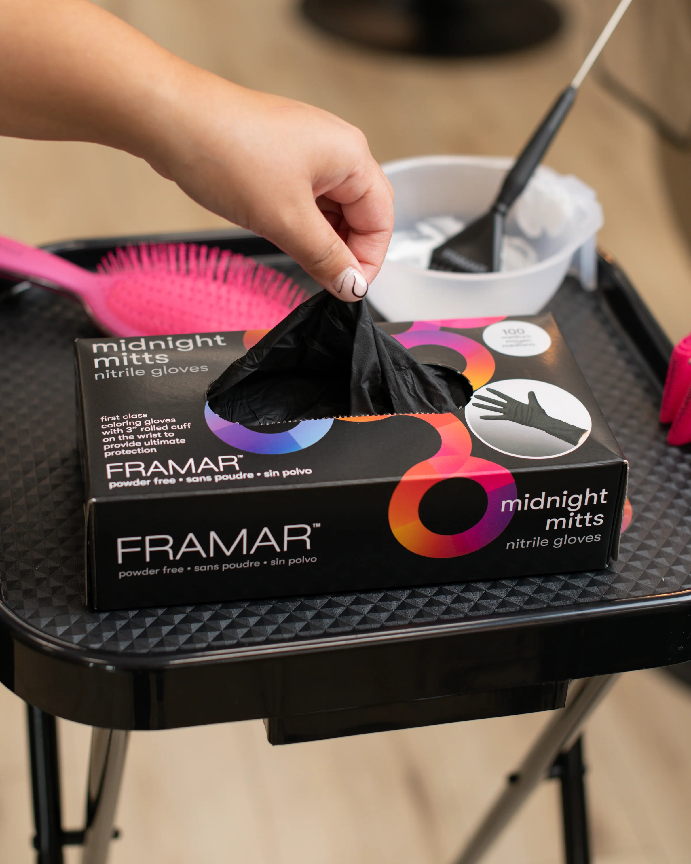 Midnight Mitts Nitrile Gloves - 100 Count - Image 6