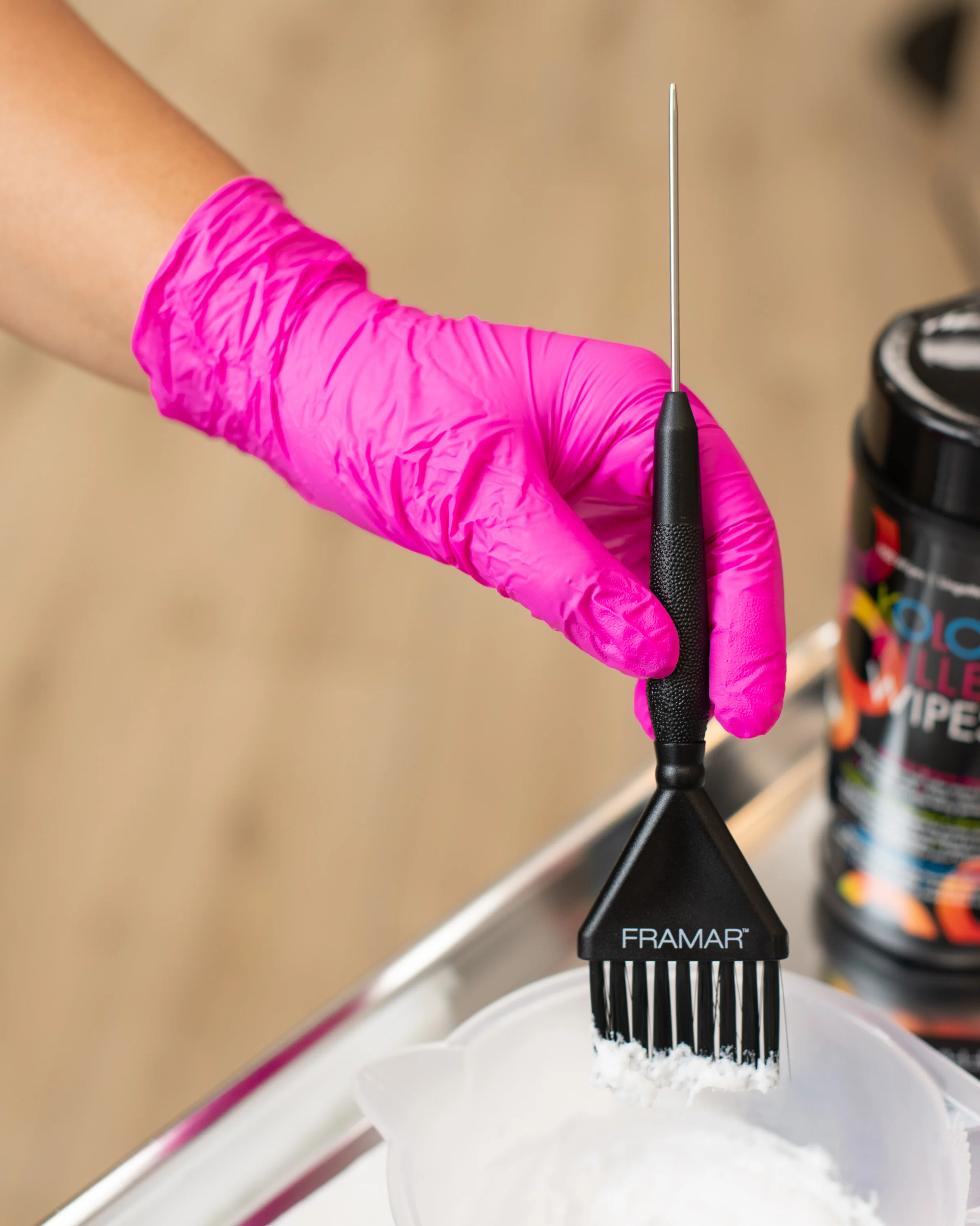 Pink Paws Nitrile Gloves - 100 count - Image 6